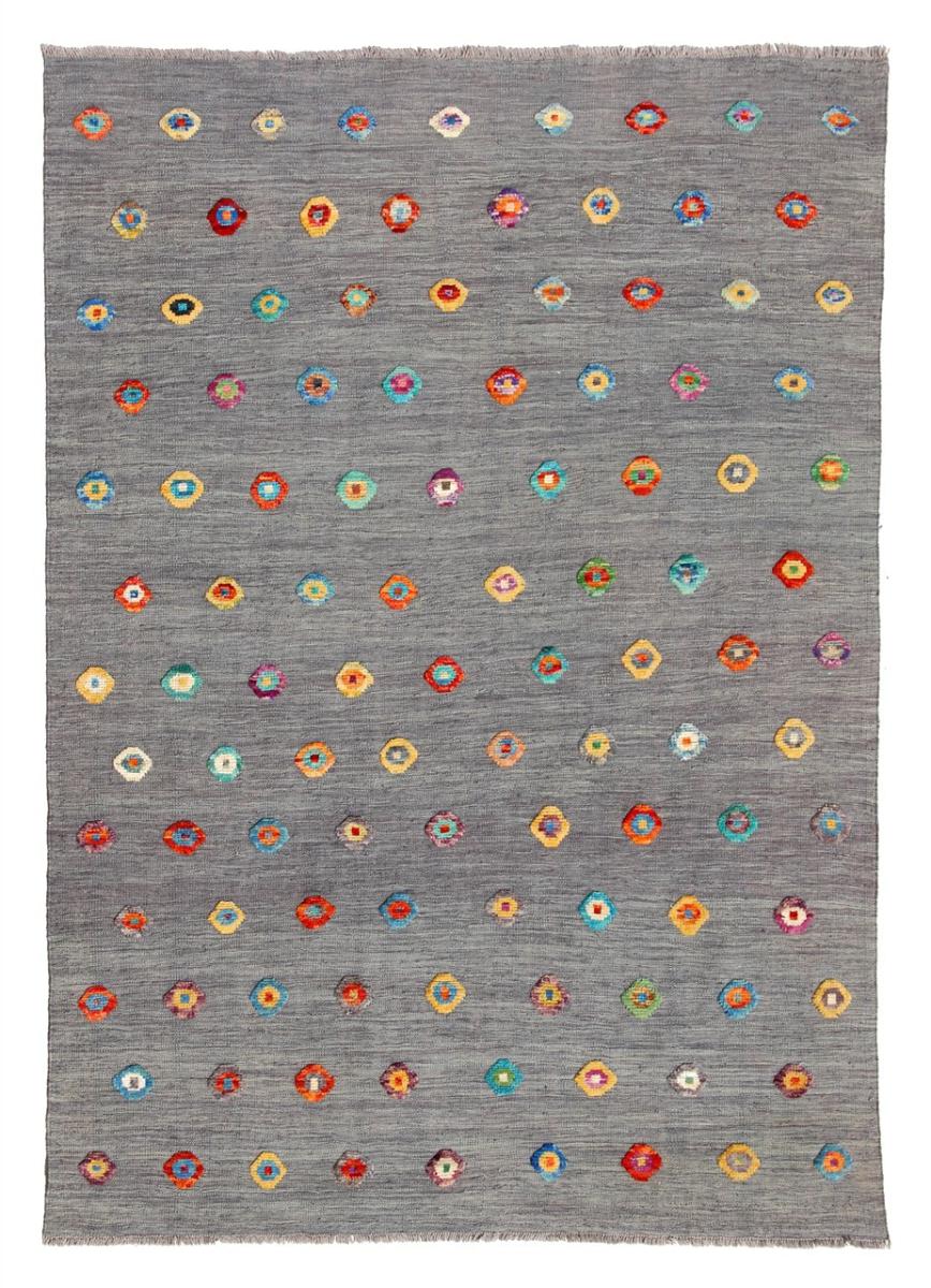 Alfombra afgana Kilim Afghan Nimbaft Edition 237x174 237x174, Alfombra persa Tejido a mano