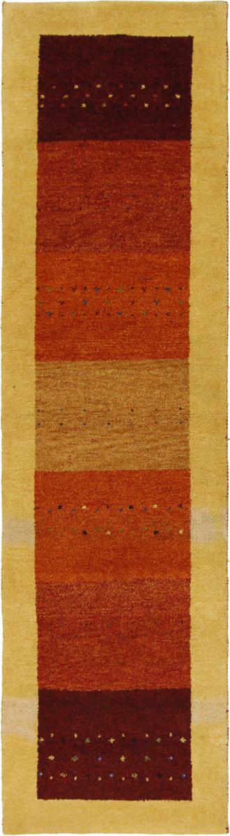 Indisk matta Gabbeh 299x84 299x84, Persisk matta Knuten för hand