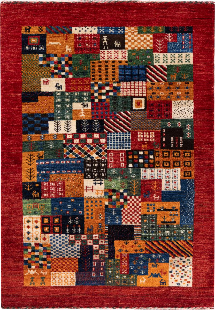 Perzisch tapijt Perzisch Gabbeh Loribaft Nowbaft 120x84 120x84, Perzisch tapijt Handgeknoopte