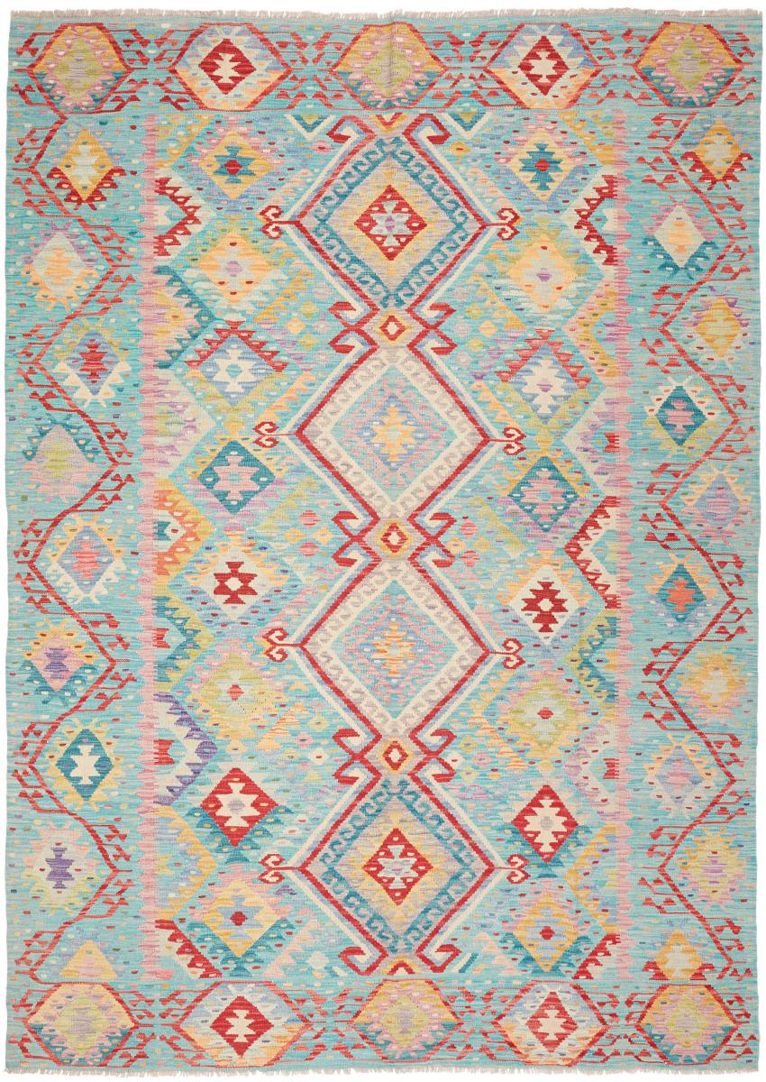 Tappeto Afgano Kilim Afghan 291x206 291x206, Tappeto persiano Tessuto a mano