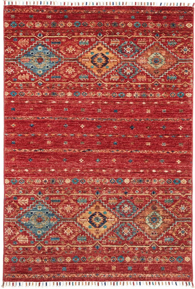 Pakistani rug Arijana 4'9"x3'3" 4'9"x3'3", Persian rug Hand-knotted