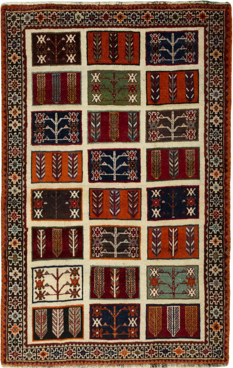 Persian Rug Persian Gabbeh Ghashghai 169x109 169x109, Persian Rug Knotted by hand