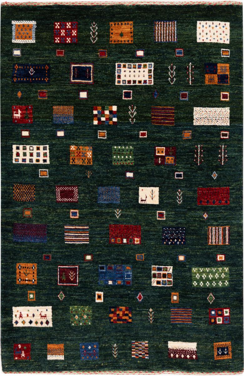 Perzisch tapijt Perzisch Gabbeh Loribaft Nowbaft 128x83 128x83, Perzisch tapijt Handgeknoopte