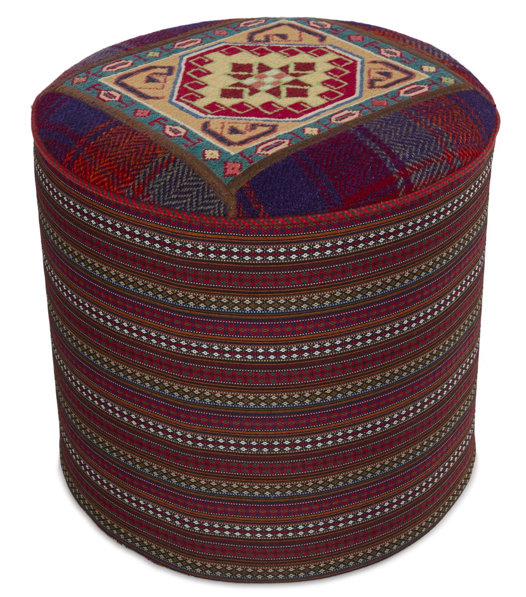 Περσικό χαλί Κιλίμ Hocker 49x49 49x49, Περσικό χαλί Χειροποίητη ύφανση