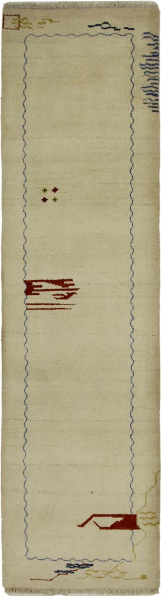 Indisk matta Gabbeh 304x82 304x82, Persisk matta Knuten för hand