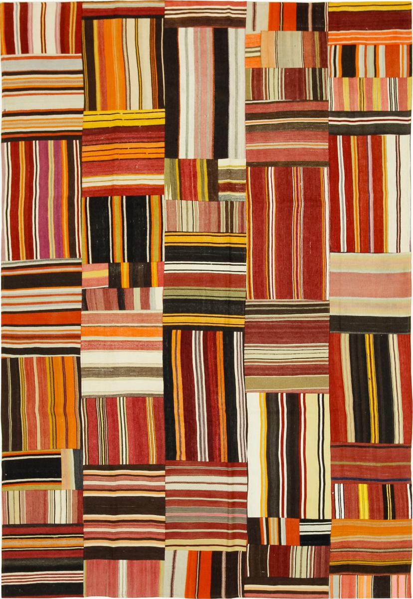 Persian Rug Patchwork 303x209 303x209, Persian Rug Knotted by hand