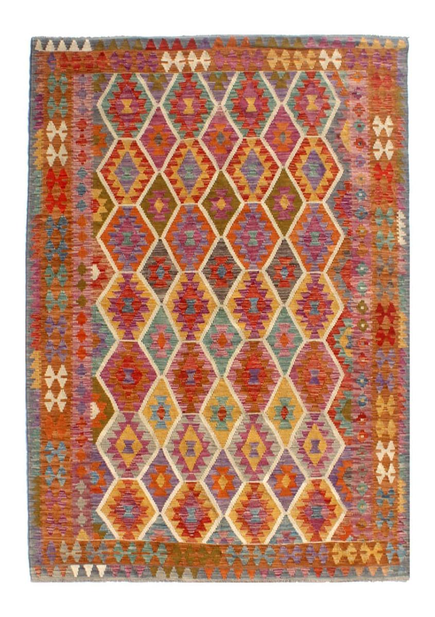 Afghansk teppe Kelim Afghan 293x201 293x201, Persisk teppe Handwoven 