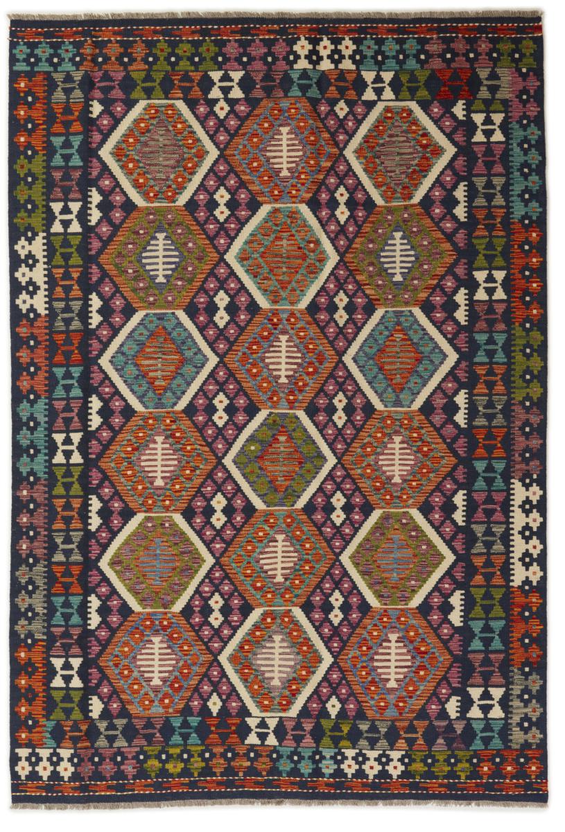 Alfombra afgana Kilim Afghan 254x172 254x172, Alfombra persa Tejido a mano