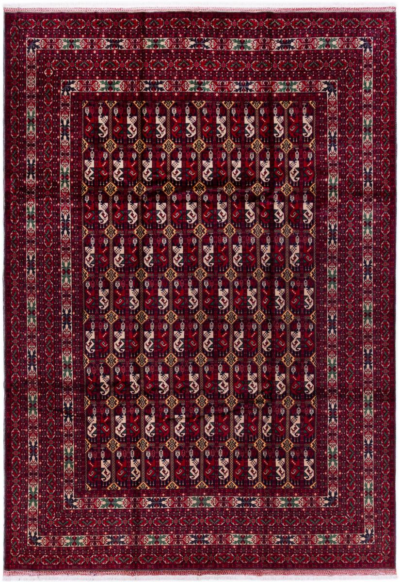 Afghansk tæppe Khal Mohammadi 356x250 356x250, Persisk tæppe Håndknyttet