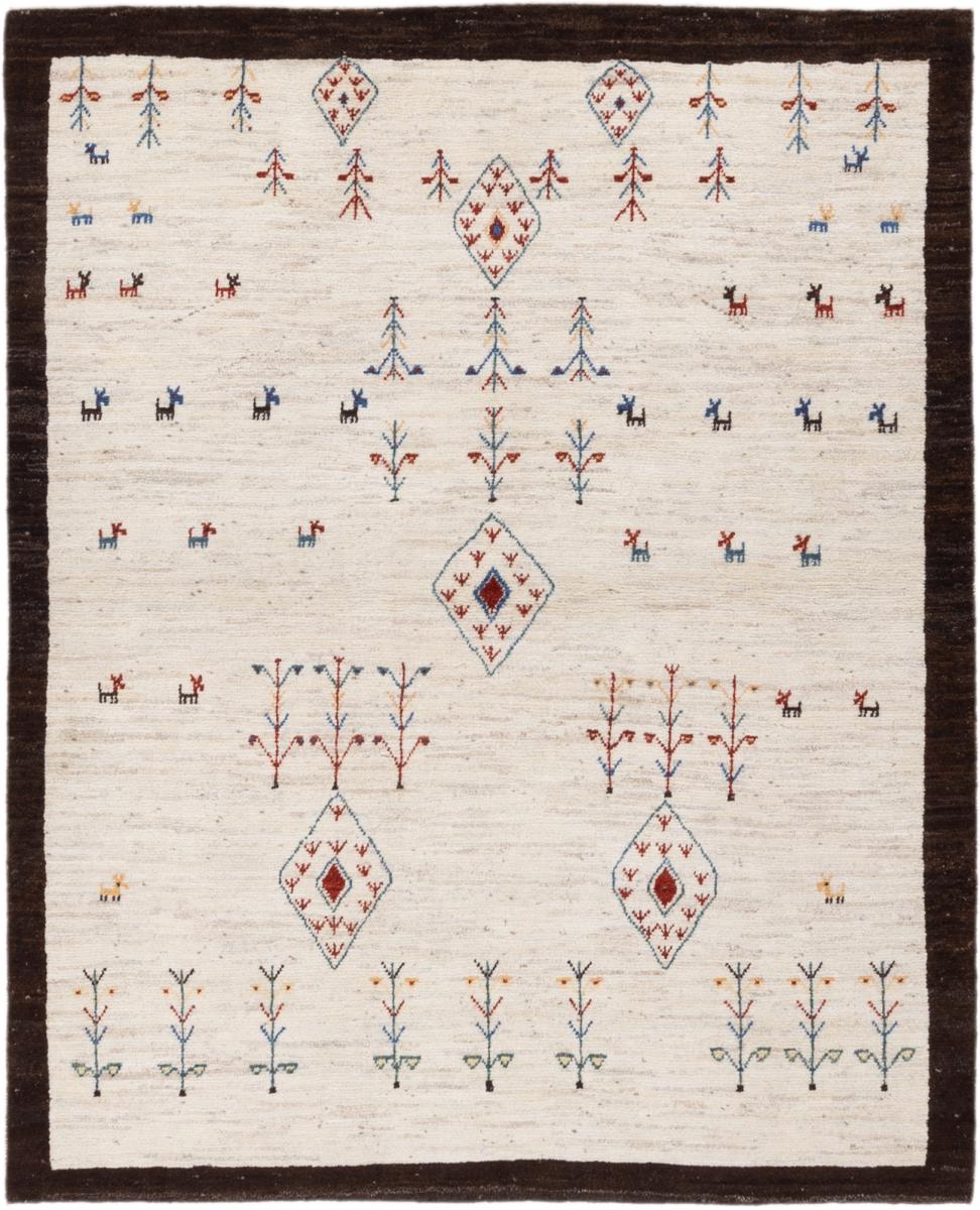 Persialainen matto Gabbeh Zagros 196x159 196x159, Persialainen matto Solmittu käsin