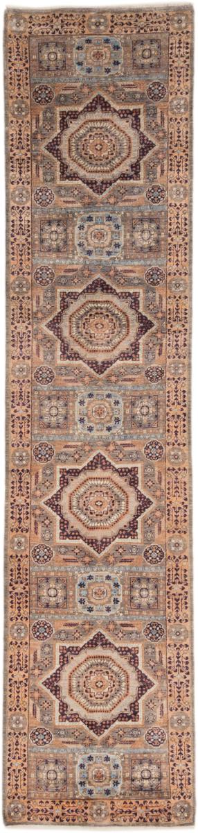 Afghan rug Mamluk 353x79 353x79, Persian Rug Knotted by hand