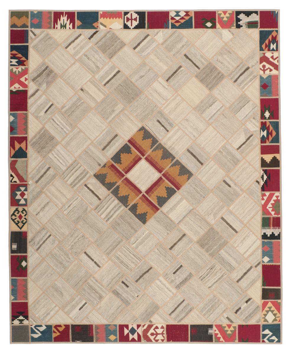 Perzsa szőnyeg Kilim Patchwork 9'3"x7'6" 9'3"x7'6", Perzsa szőnyeg szőttesek