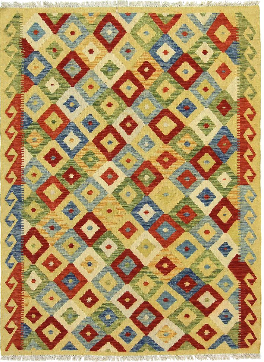 Tapete afegão Kilim Afegão 168x125 168x125, Tapete persa Tecido à mão