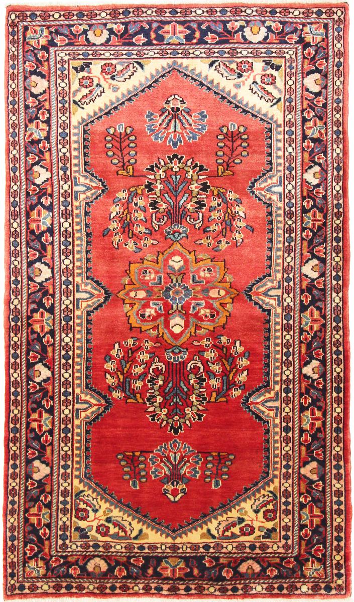 Tapete persa Сарук 224x127 224x127, Tapete persa Atado à mão