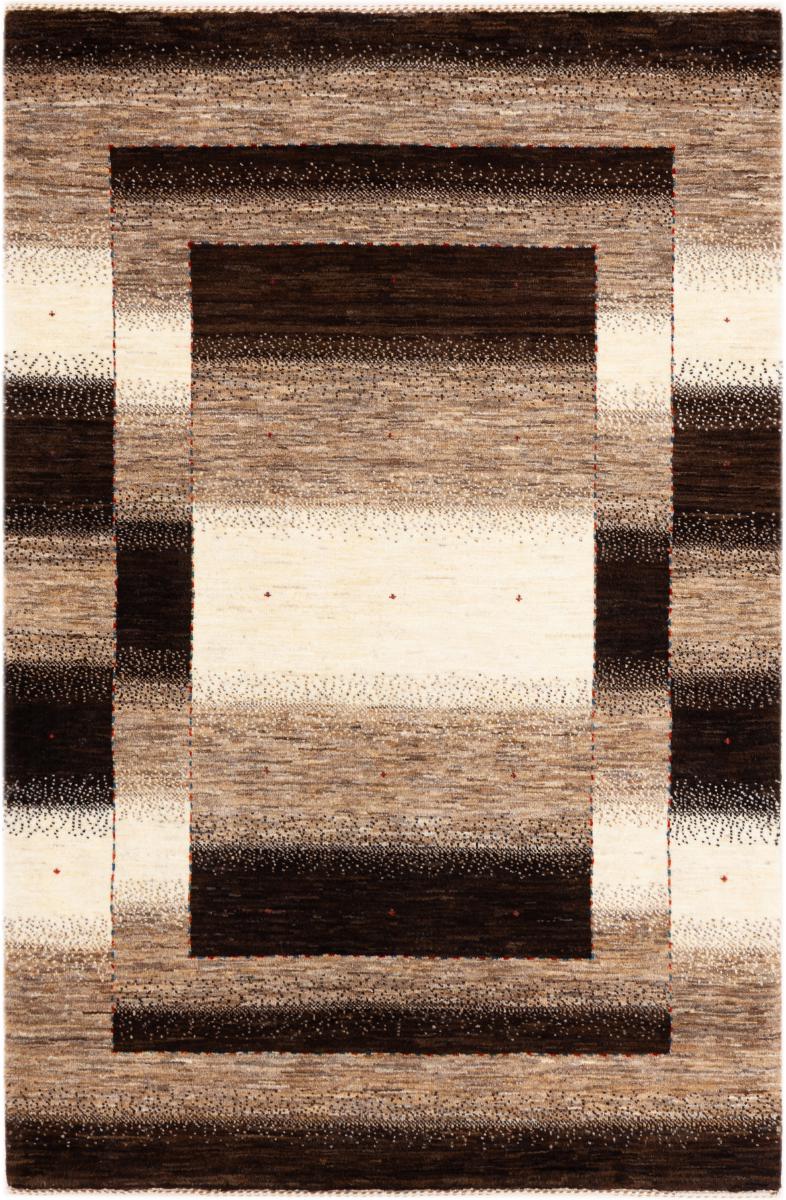 Alfombra persa Persia Gabbeh Loribaft Atash 154x103 154x103, Alfombra persa Anudado a mano