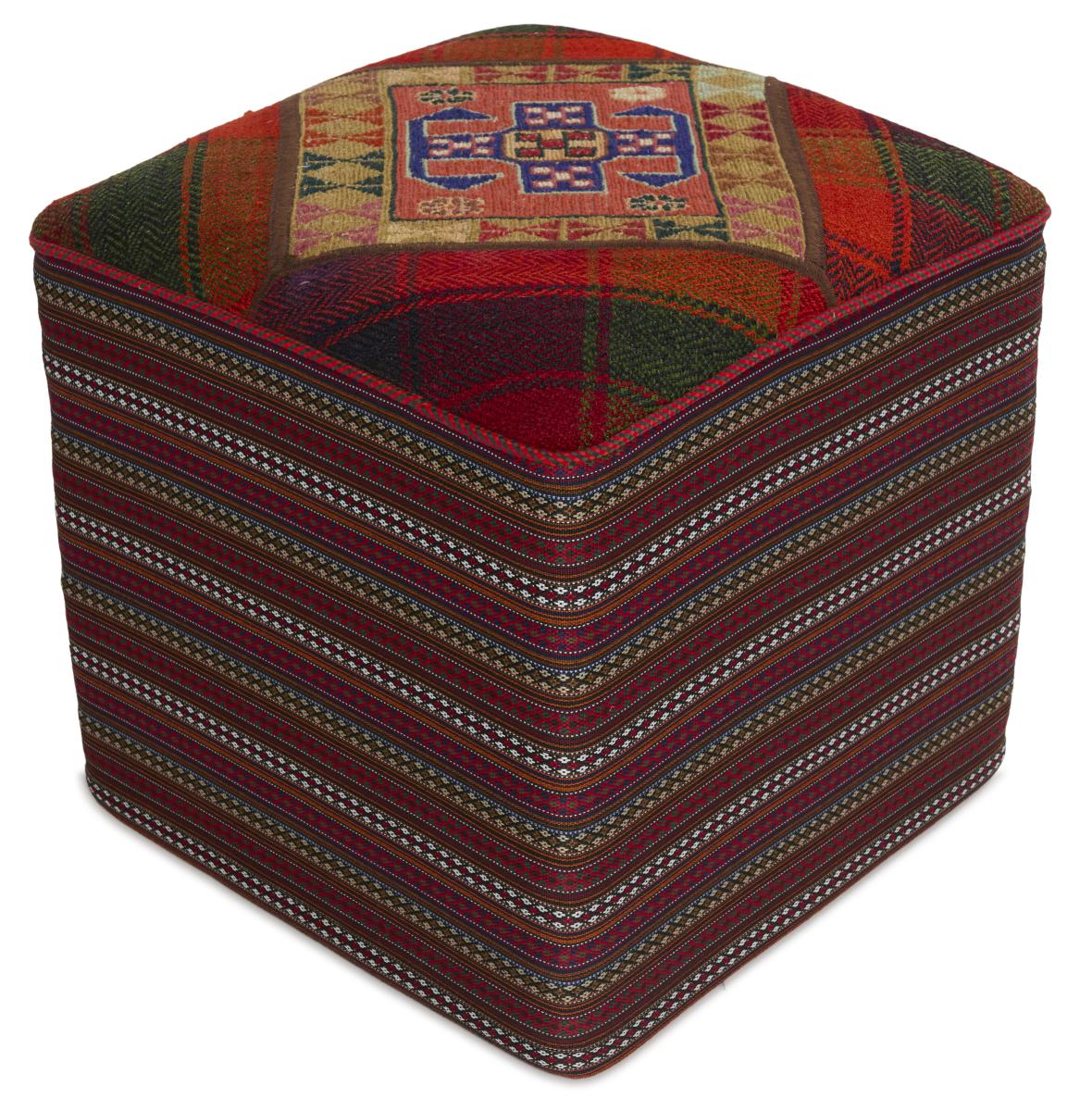 Περσικό χαλί Κιλίμ Hocker 49x51 49x51, Περσικό χαλί Χειροποίητη ύφανση