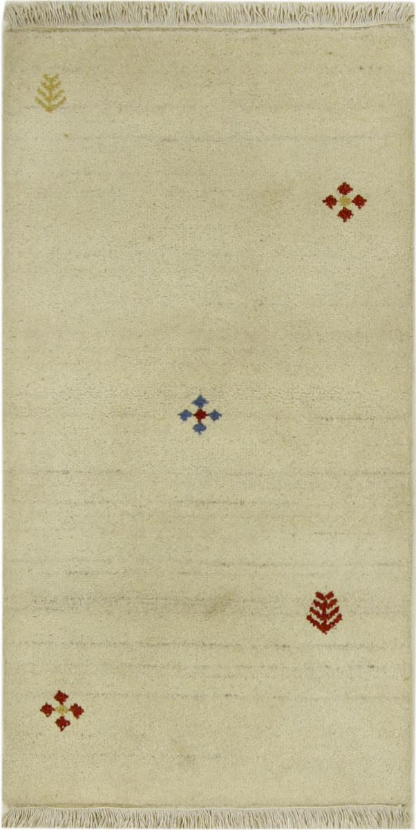 Alfombra india Gabbeh 137x72 137x72, Alfombra persa Anudado a mano