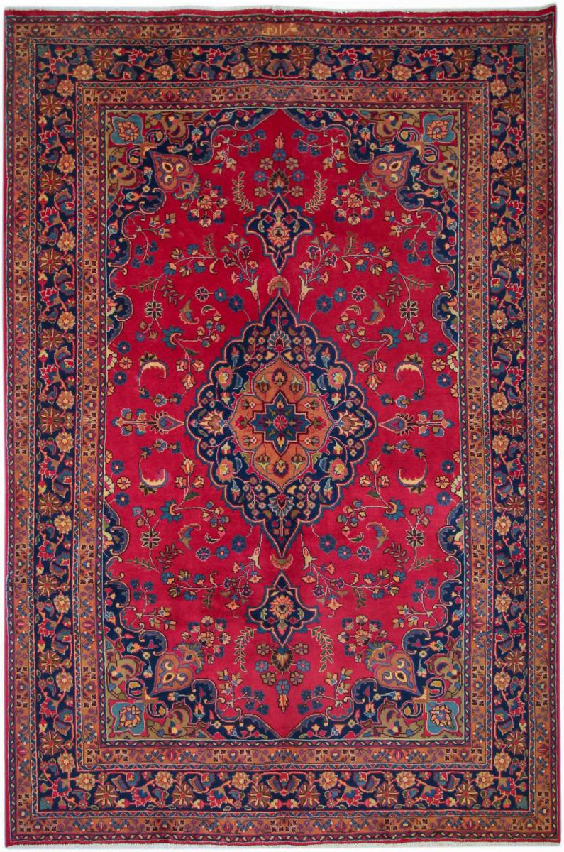 Persisk tæppe Mashhad 299x197 299x197, Persisk tæppe Knyttet i hånden