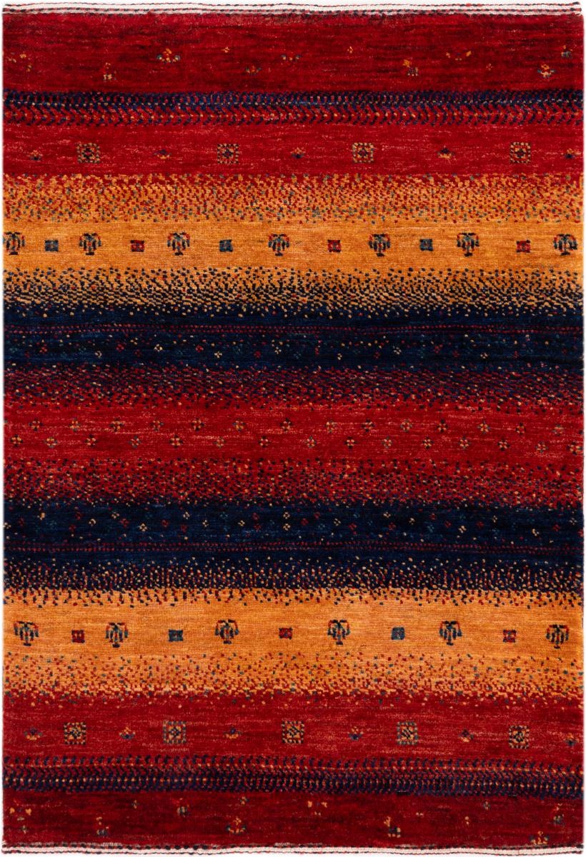 Tappeto persiano Persiano Gabbeh Loribaft Essence 86x60 86x60, Tappeto persiano Annodato a mano
