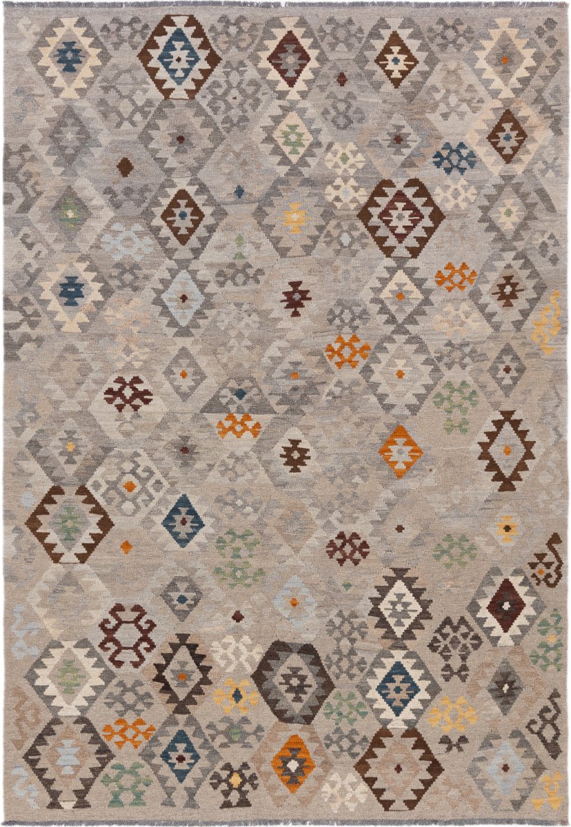 Afghansk matta Kilim Afghan 286x198 286x198, Persisk matta Handvävd