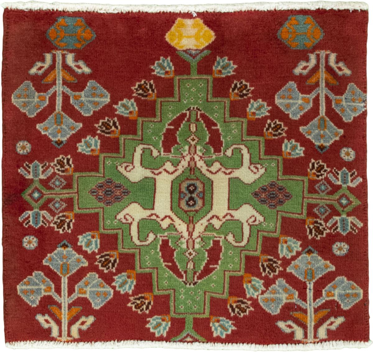 Perzisch tapijt Shiraz 50x55 50x55, Perzisch tapijt Handgeknoopte
