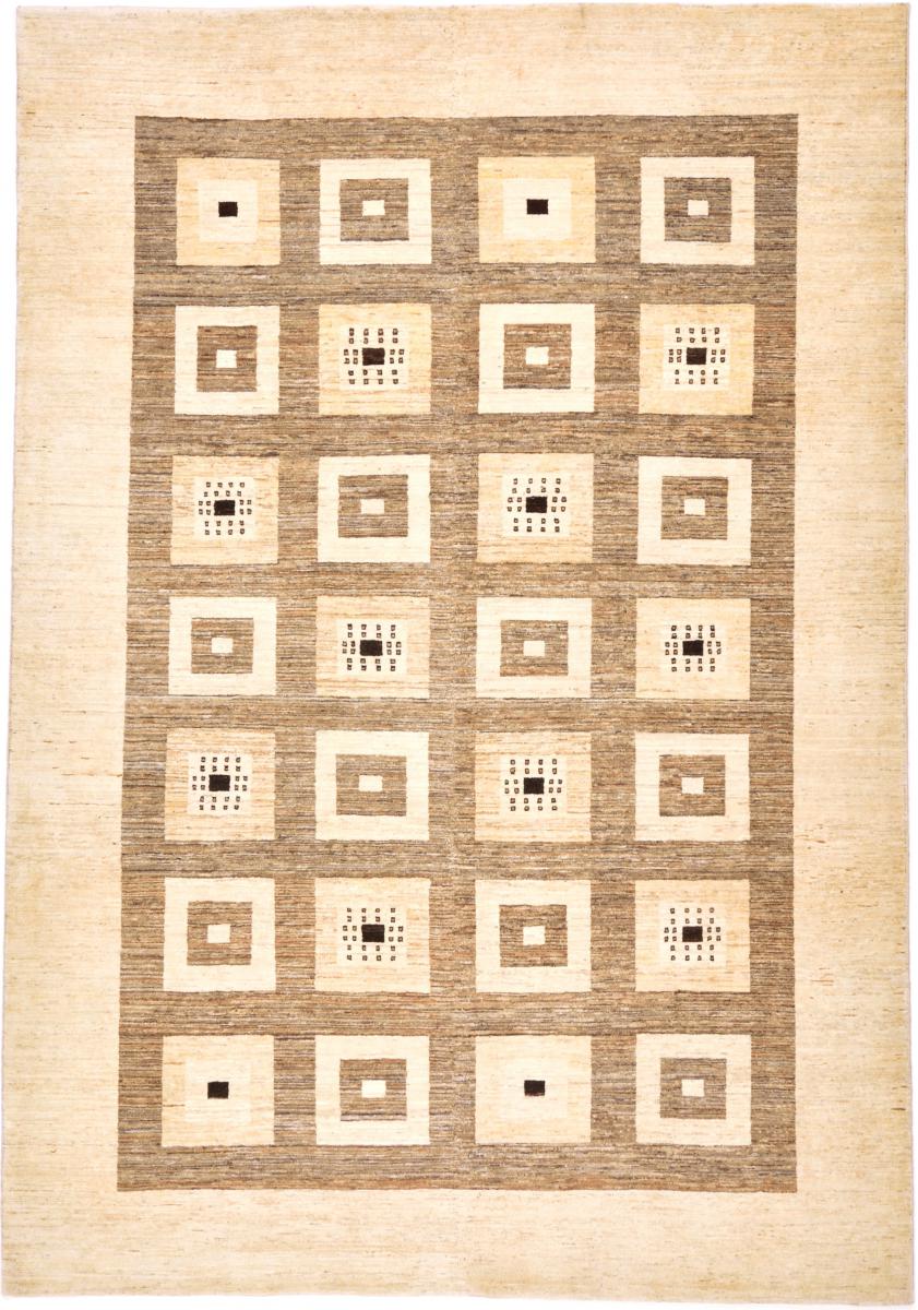 Tapis persan Persan Gabbeh Loribaft 379x264 379x264, Tapis persan Noué à la main