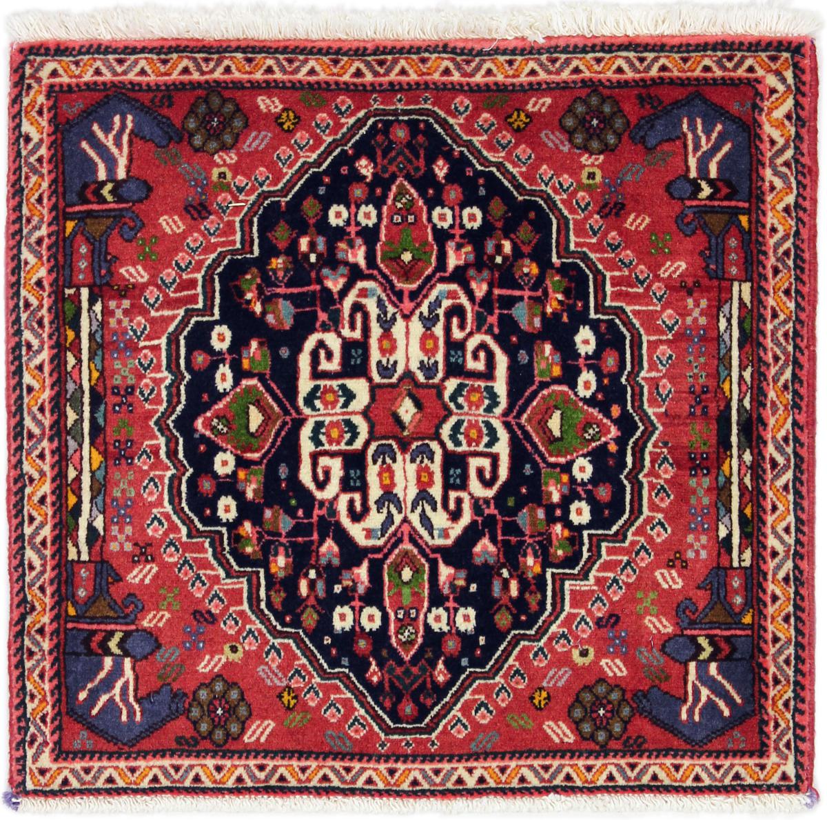 Persian Rug Ghashghai 61x63 61x63, Persian Rug Knotted by hand