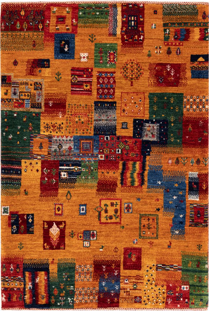 Perzisch tapijt Perzisch Gabbeh Loribaft Nowbaft 121x84 121x84, Perzisch tapijt Handgeknoopte