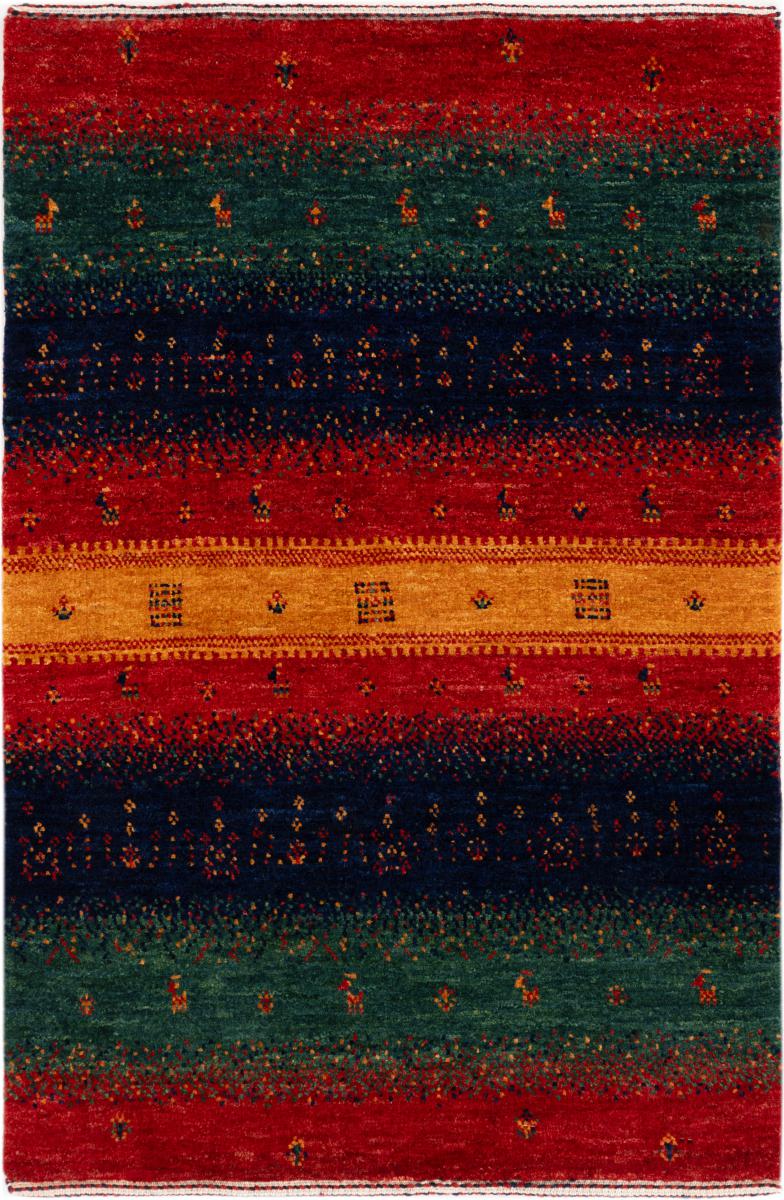 Persian rug Persian Gabbeh Loribaft Essence 90x61 90x61, Persian rug Hand-knotted