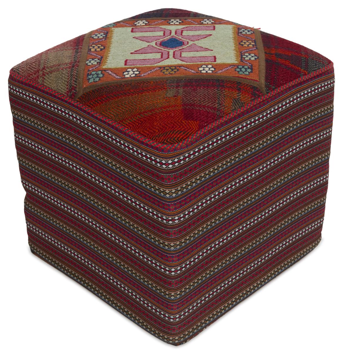 Περσικό χαλί Κιλίμ Hocker 51x49 51x49, Περσικό χαλί Χειροποίητη ύφανση