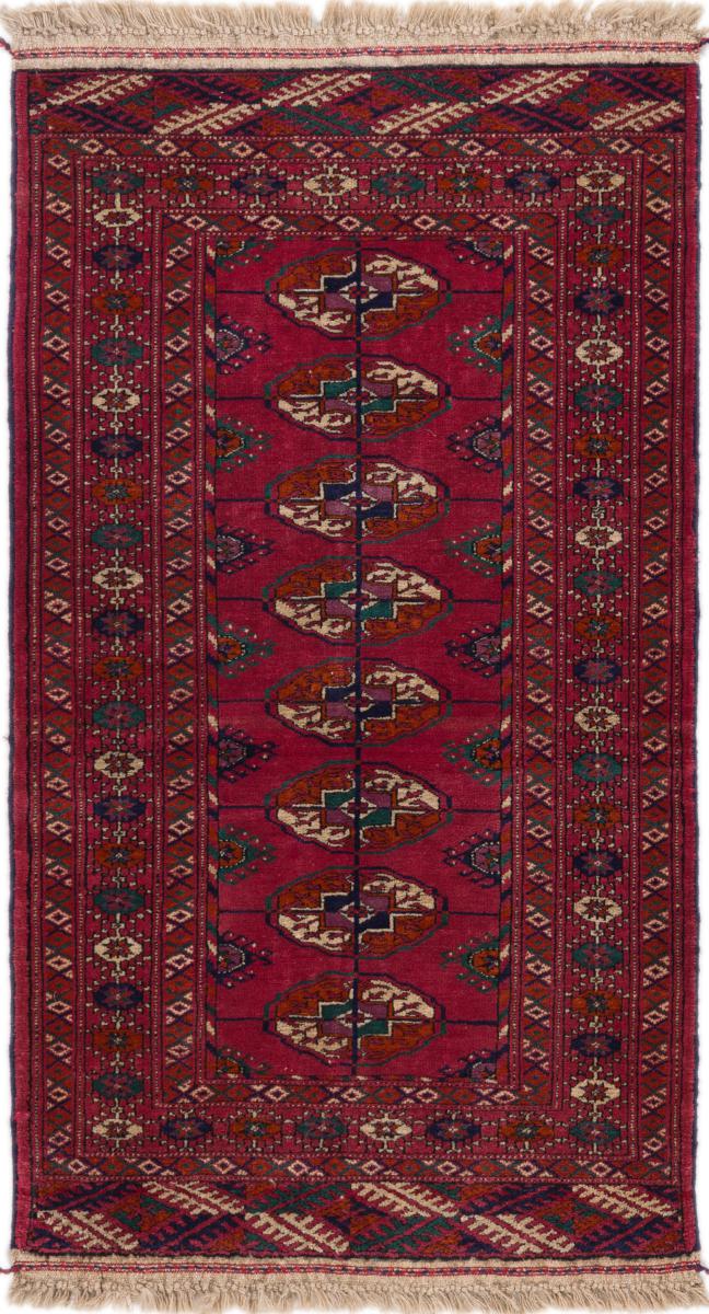 Persian Rug Turkaman 115x66 115x66, Persian Rug Knotted by hand