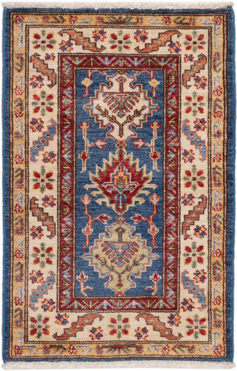 Afghan rug Super Kazak 88x58 88x58, Persian Rug Knotted by hand