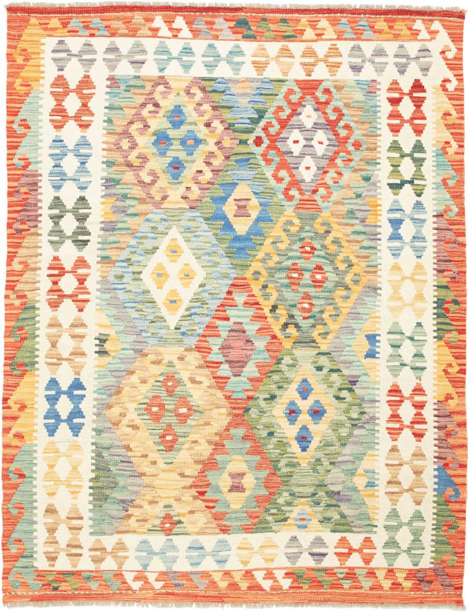 Afghanischer Teppich Kelim  Afghan 169x133 169x133, Perserteppich Handgewebt