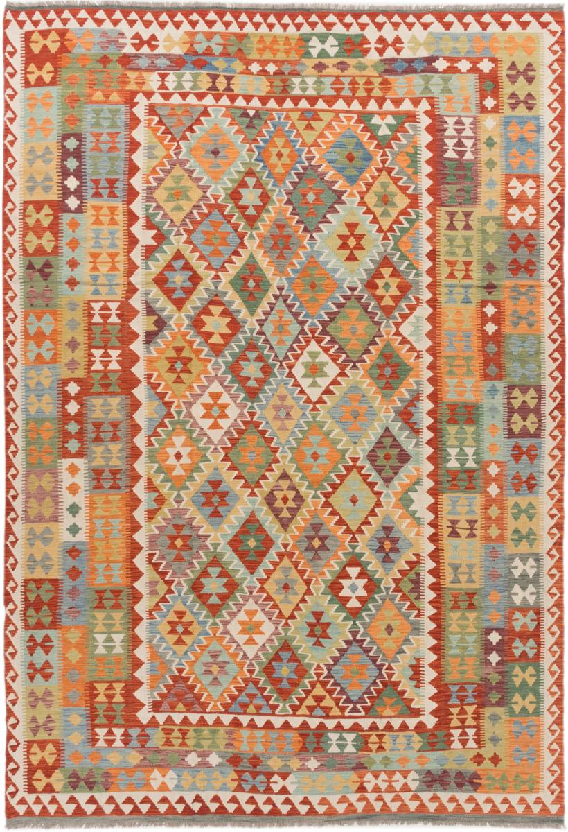 Tapete afegão Kilim Afegão 366x253 366x253, Tapete persa Tecido à mão