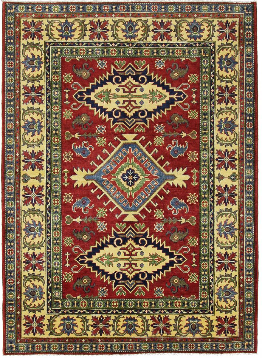 Afghan rug Kazak 243x175 243x175, Persian Rug Knotted by hand