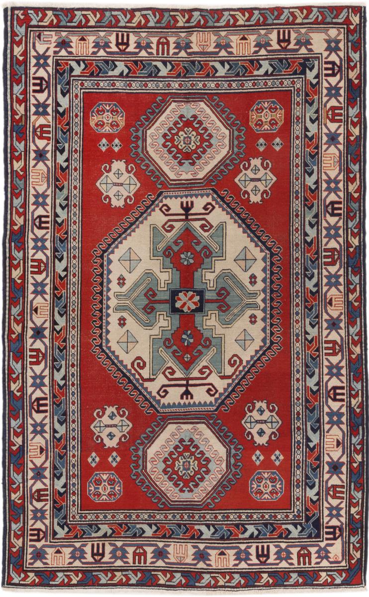 Tapete persa Kazak 230x145 230x145, Tapete persa Atado à mão