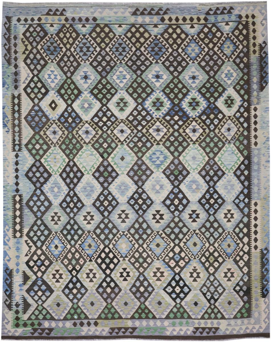 Afgański dywan Kilim Afghan 392x318 392x318, Dywan perski Ręcznie tkany