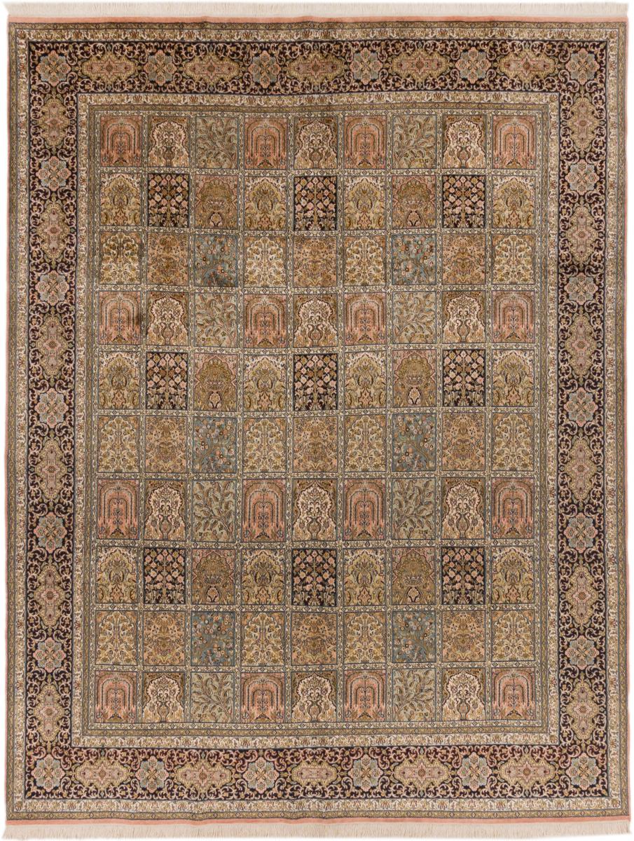 Tappeto indiano Cachemire di Seta 302x237 302x237, Tappeto persiano Annodato a mano