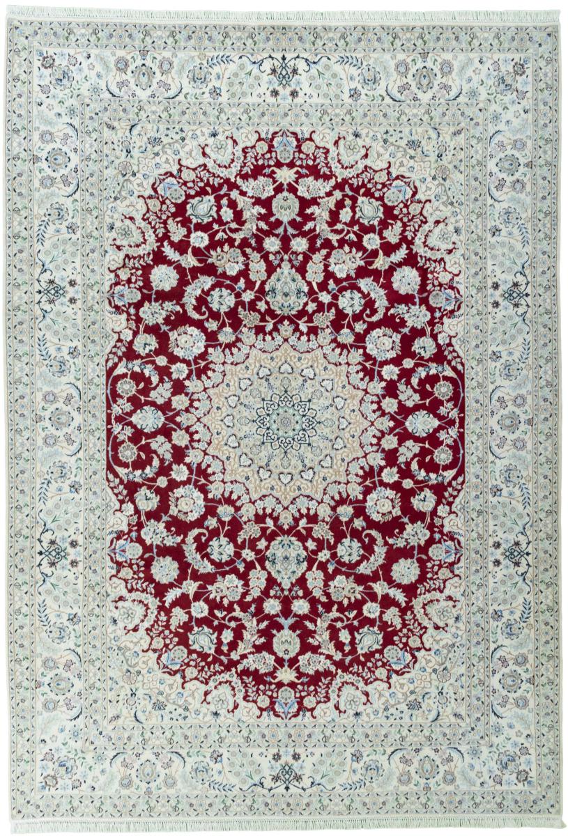 Tapis persan Nain 9La 346x245 346x245, Tapis persan Noué à la main
