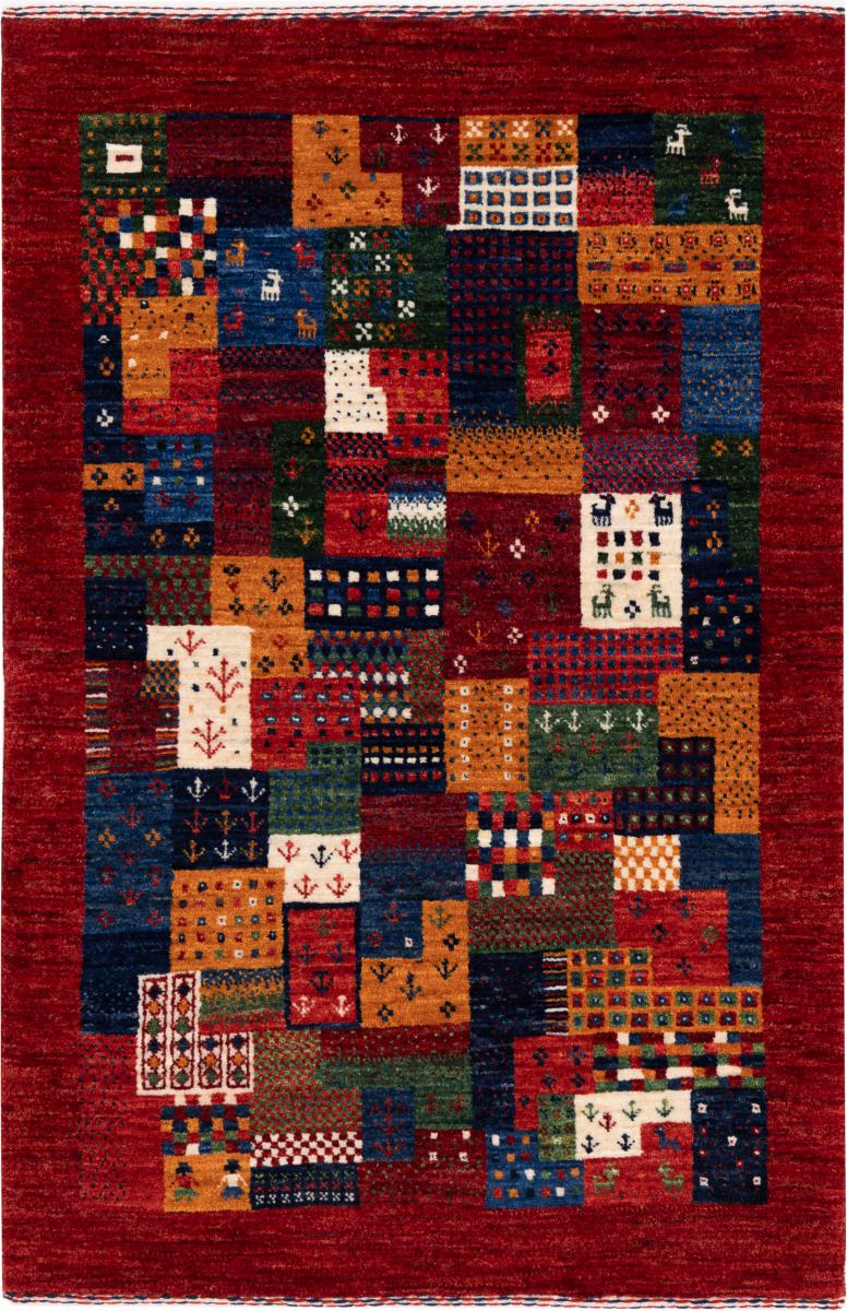 Perzisch tapijt Perzisch Gabbeh Loribaft Nowbaft 129x85 129x85, Perzisch tapijt Handgeknoopte