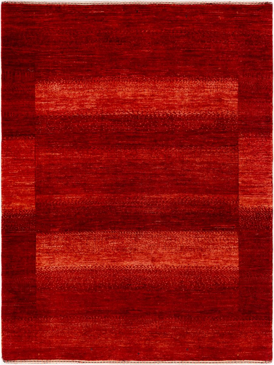 Persian Rug Persian Gabbeh Loribaft Atash 4'9"x3'7" 4'9"x3'7", Persian Rug Knotted by hand
