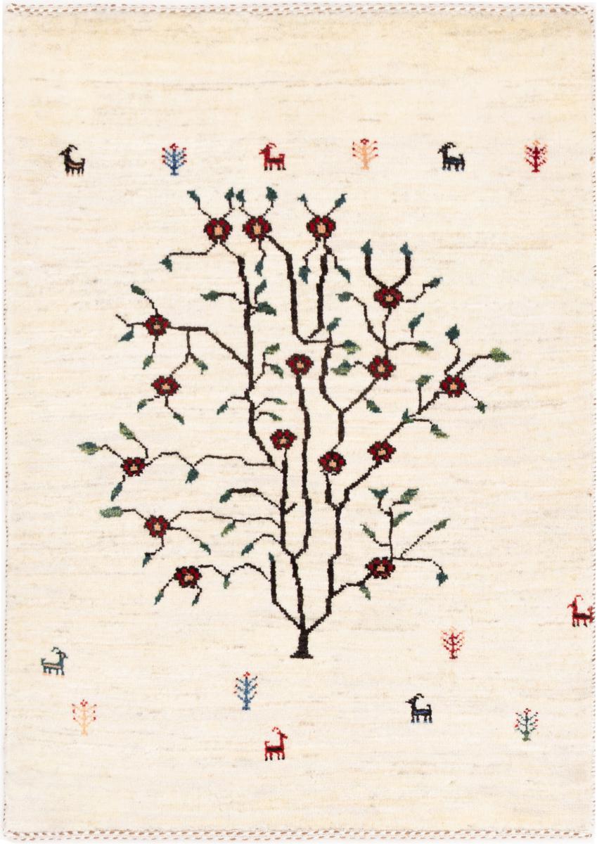 Tapete persa Persa Gabbeh Loribaft Nowbaft 98x69 98x69, Tapete persa Atado à mão