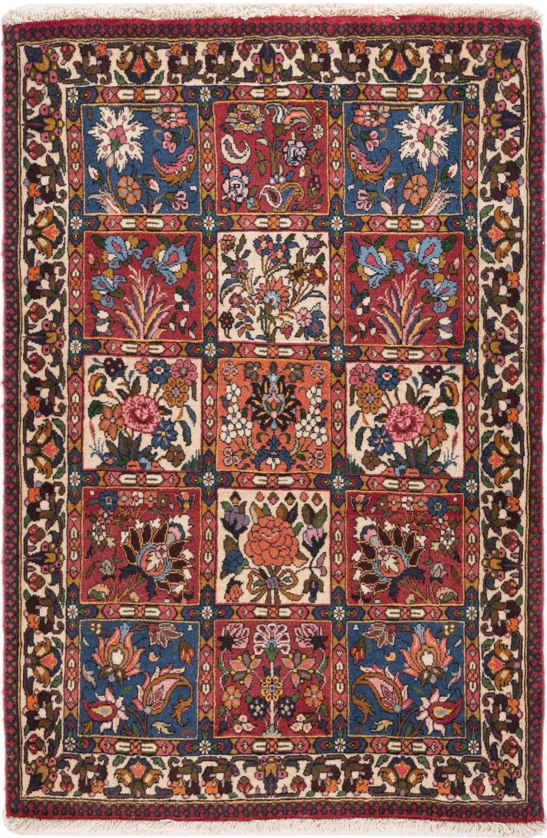 Persian Rug Bakhtiari 100x67 100x67, Persian Rug Knotted by hand