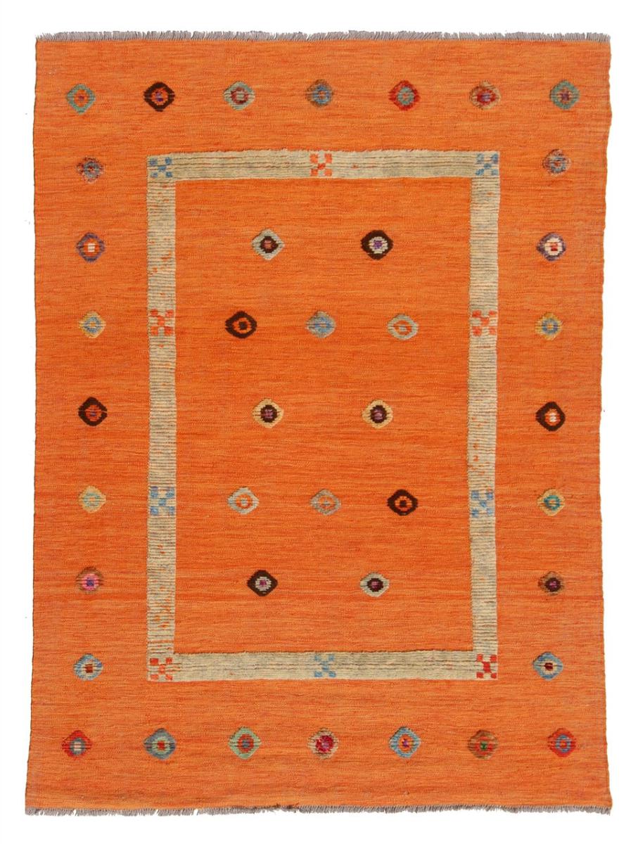 Alfombra afgana Kilim Afghan Nimbaft Edition 191x151 191x151, Alfombra persa Tejido a mano