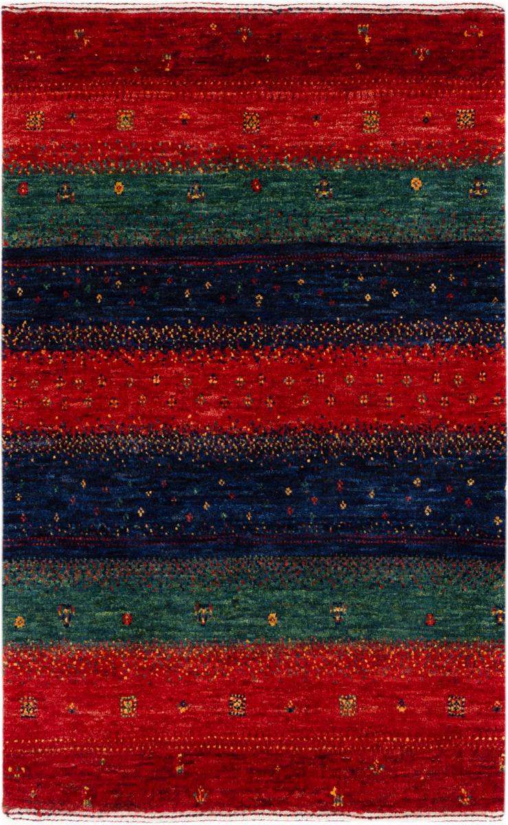 Perserteppich Perser Gabbeh Loribaft Essence 96x59 96x59, Perserteppich Handgeknüpft