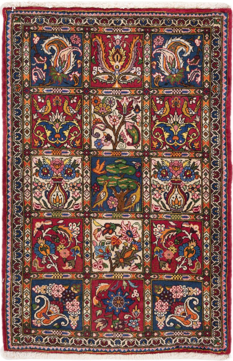 Persian Rug Bakhtiari 95x63 95x63, Persian Rug Knotted by hand