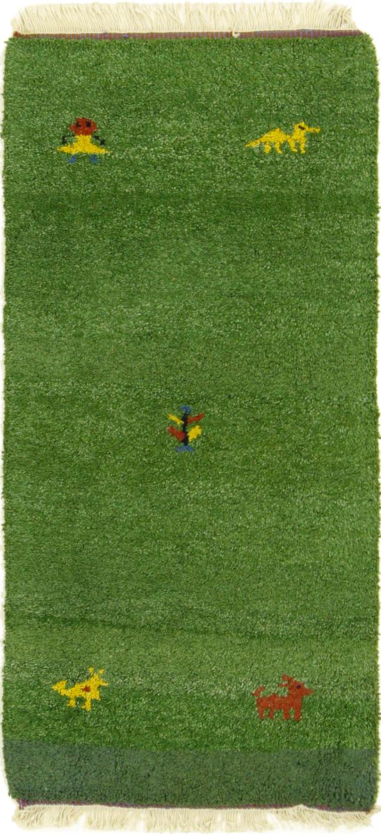 Alfombra india Gabbeh 121x59 121x59, Alfombra persa Anudado a mano