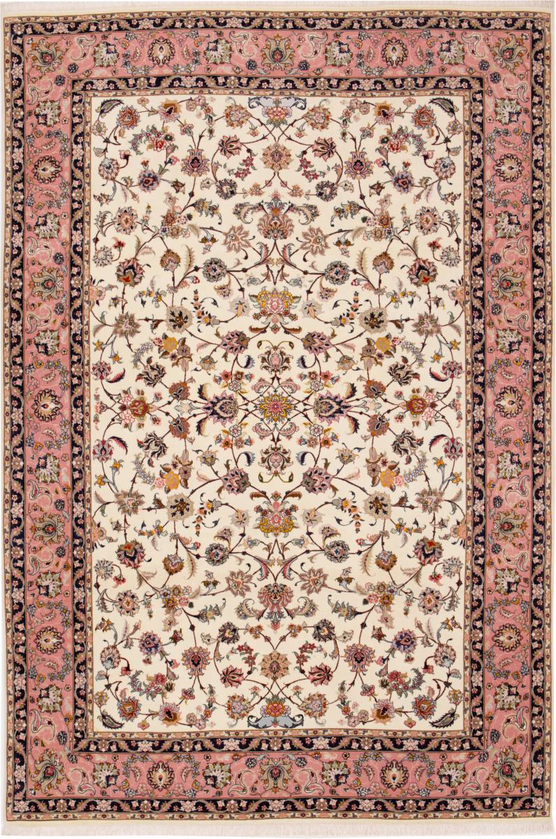 Tappeto persiano Tabriz 50Raj 299x199 299x199, Tappeto persiano Annodato a mano