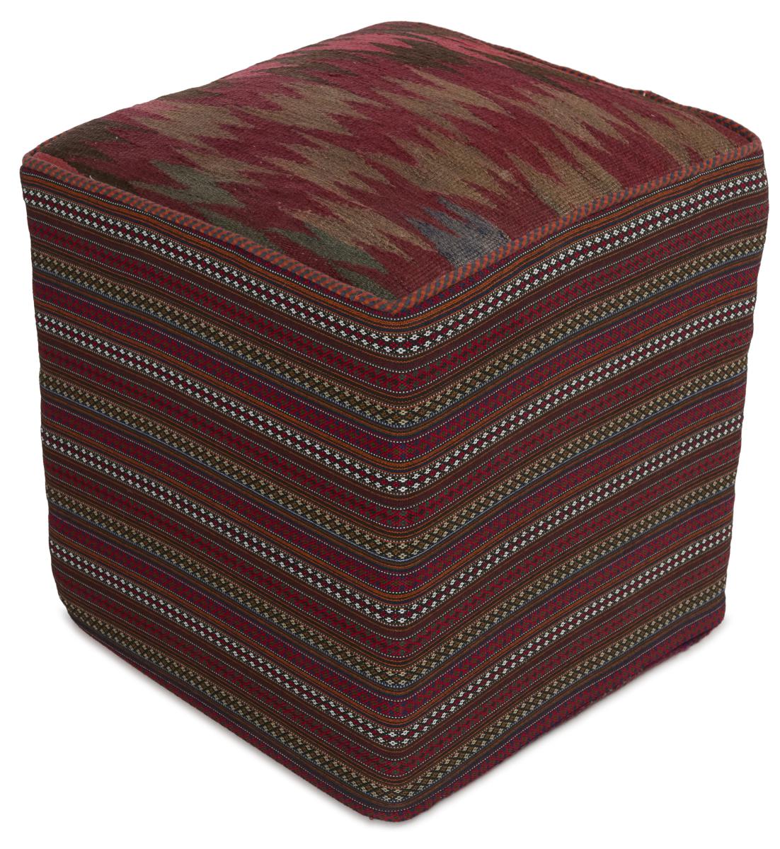 Περσικό χαλί Κιλίμ Hocker 51x51 51x51, Περσικό χαλί Χειροποίητη ύφανση