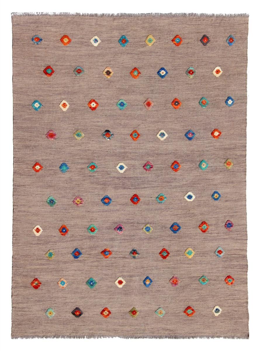 Alfombra afgana Kilim Afghan Nimbaft Edition 193x149 193x149, Alfombra persa Tejido a mano